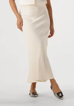 ecru selected femme maxirok slfviva-lena hw ankle skirt
