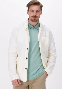 ecru selected homme overshirt slhmolton jacket