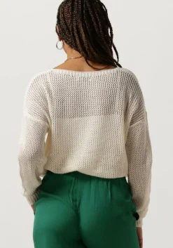 ecru simple top knit-eco-50co-24-1