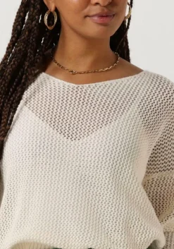 ecru simple top knit-eco-50co-24-1