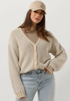 ecru simple vest knit-co-nuk-24-1