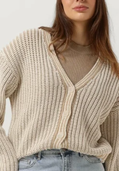 ecru simple vest knit-co-nuk-24-1