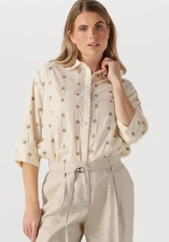 ecru summum blouses 3/4 sleeve blouse top linen