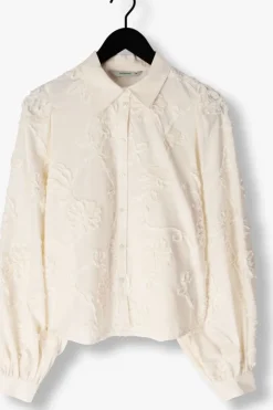 ecru summum blouses blouse tape pattern voile