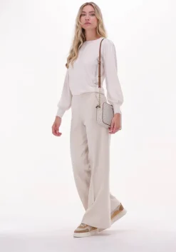 ecru summum sweater puffy sleeve sweater basic knit