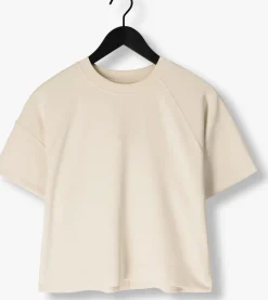 ecru summum t-shirt boxy sleeveless top scuba