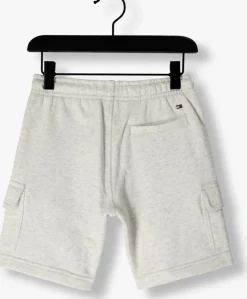 ecru tommy hilfiger korte broek cargo sweatshort