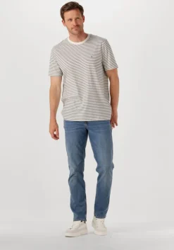 ecru tommy hilfiger t-shirt ess seasonal reg fit solid tee