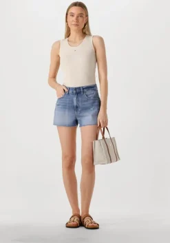 ecru tommy jeans top tjw essential rib tank ext