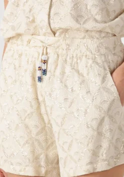 ecru wild korte broek celine