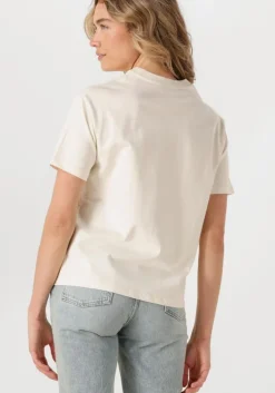 ecru withblack t-shirt wblwilma ss tee