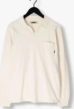 ecru woodbird sweater wblych terry polo