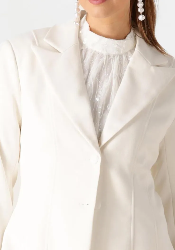 ecru y.a.s. blazer yasizzie ls blazer s. - celeb