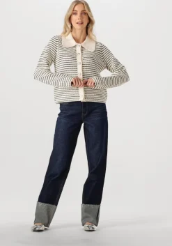 ecru y.a.s. vest yasfanto ls knit cardigan s.