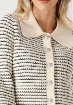 ecru y.a.s. vest yasfanto ls knit cardigan s.