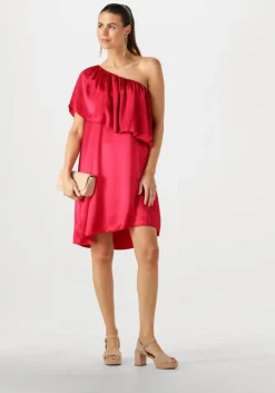 fuchsia greek archaic kori mini jurk 130162