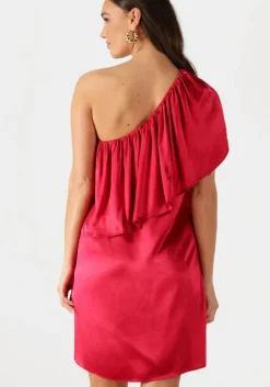 fuchsia greek archaic kori mini jurk 130162