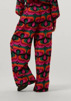 fuchsia idano wijde broek hilde sixties
