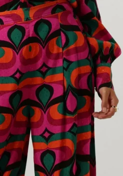 fuchsia idano wijde broek hilde sixties