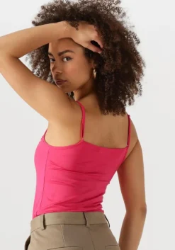 fuchsia jansen amsterdam top alora hemdje tc 103 spaghetti with lace