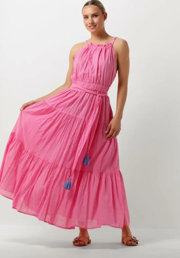 fuchsia nema maxi jurk lia