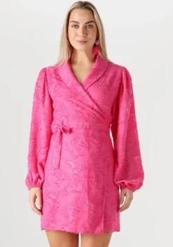 fuchsia notre-v mini jurk nv-fortune