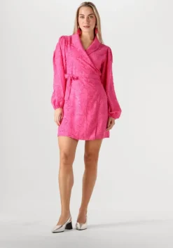 fuchsia notre-v mini jurk nv-fortune