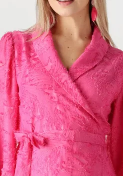 fuchsia notre-v mini jurk nv-fortune