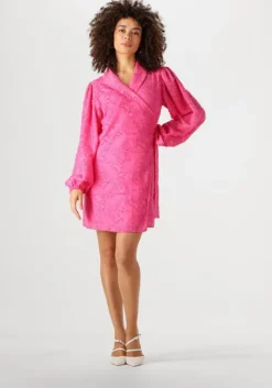 fuchsia notre-v mini jurk nv-fortune