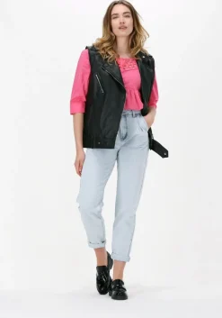 fuchsia silvian heach blouses vest top purusa