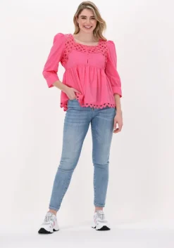 fuchsia silvian heach blouses vest top purusa