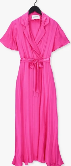 fuchsia silvian heach maxi jurk long dress ocollo