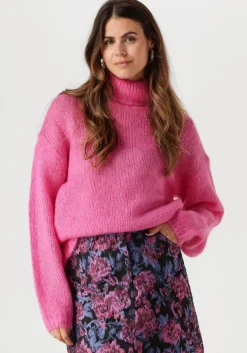 fuchsia y.a.s. trui yaslambi ls knit rollneck pullover