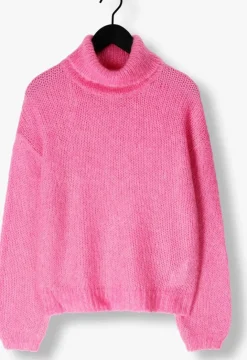 fuchsia y.a.s. trui yaslambi ls knit rollneck pullover