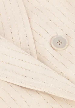 gebroken wit aaiko blazer mae stripe vis 526