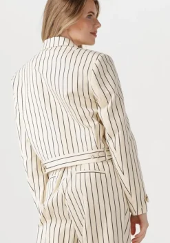 gebroken wit aaiko blazer ines stripe co 570