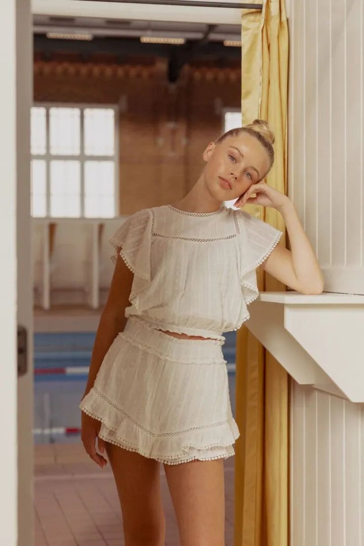 gebroken wit ai&ko minirok cassi co 509 g