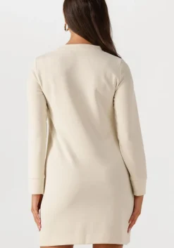 gebroken wit ana alcazar mini jurk dress clasp