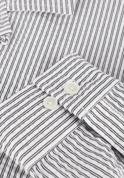 gebroken wit anerkjendt casual overhemd akkurt l/s stripe shirt