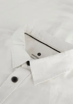 gebroken wit anerkjendt casual overhemd aklouis linen shirt