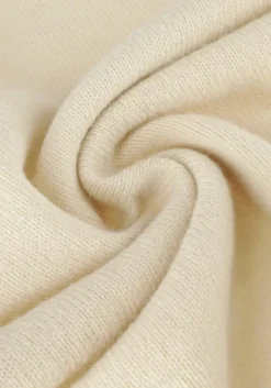 gebroken wit anerkjendt coltrui aknico solid roll neck lambswool