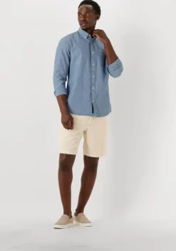 gebroken wit anerkjendt korte broek akjan corduroy shorts