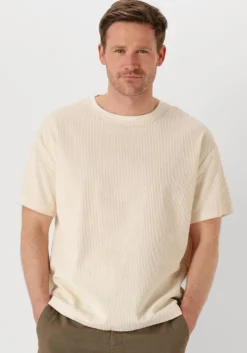 gebroken wit anerkjendt t-shirt akvillads corduroy s/s tee