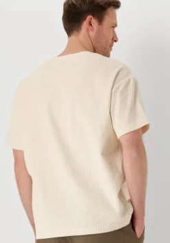 gebroken wit anerkjendt t-shirt akvillads corduroy s/s tee