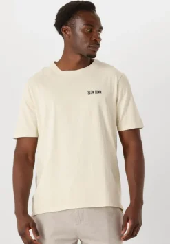 gebroken wit anerkjendt t-shirt akkiki enduring ss tee