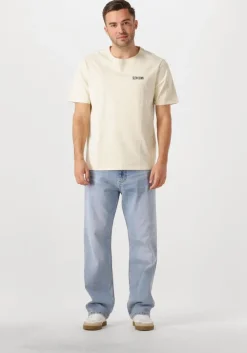 gebroken wit anerkjendt t-shirt akkiki enduring ss tee