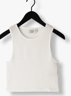 gebroken wit another label top abelia top