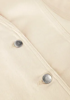 gebroken wit another label gilet unni denim vest