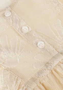 gebroken wit baje studio mini jurk muze