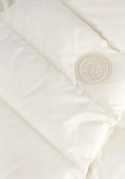 gebroken wit beaumont gewatteerde jas long hooded jacket